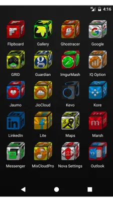 Cube Icon Pack Free android App screenshot 5